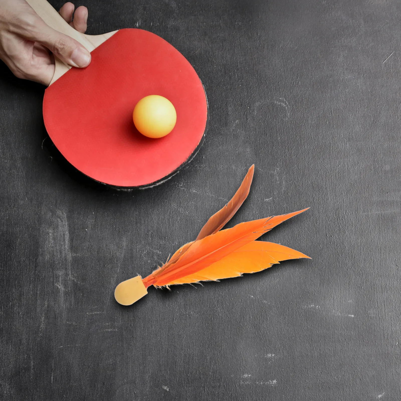 

5Pcs High Elasticity Badminton Board Small Head Design Indoor Outdoor Use Lightweight Portable Family Fun Game Practice