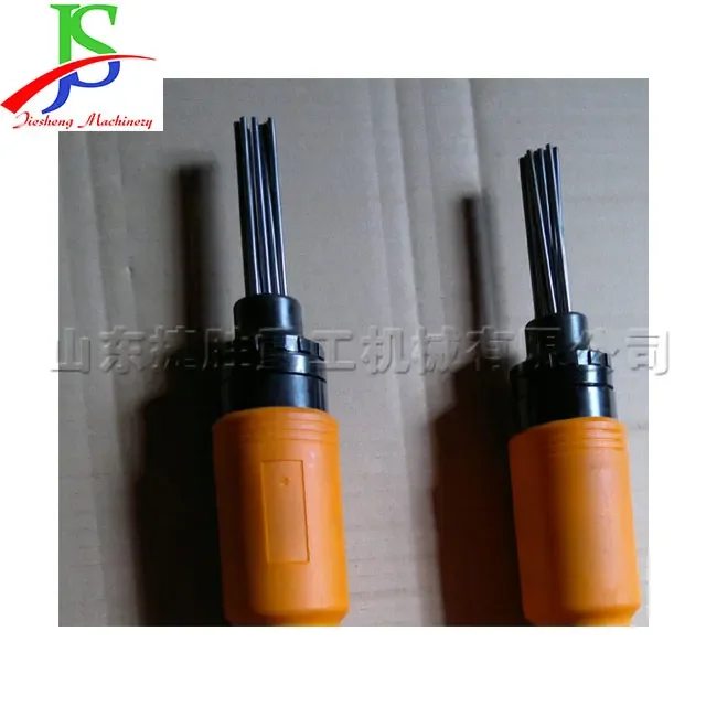 Mini high efficiency pneumatic needle rust removal smooth welding seam processing equipment