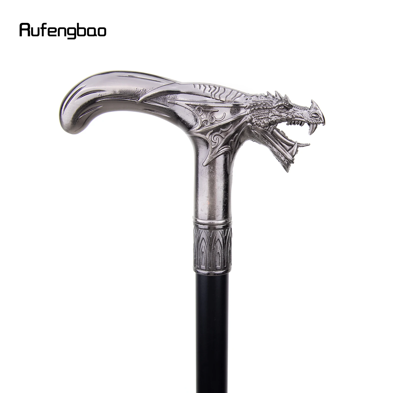 Dinosauro lucertola bastone da passeggio moda decorativo bastone da passeggio Gentleman elegante Cosplay canna manopola Crosier 93cm