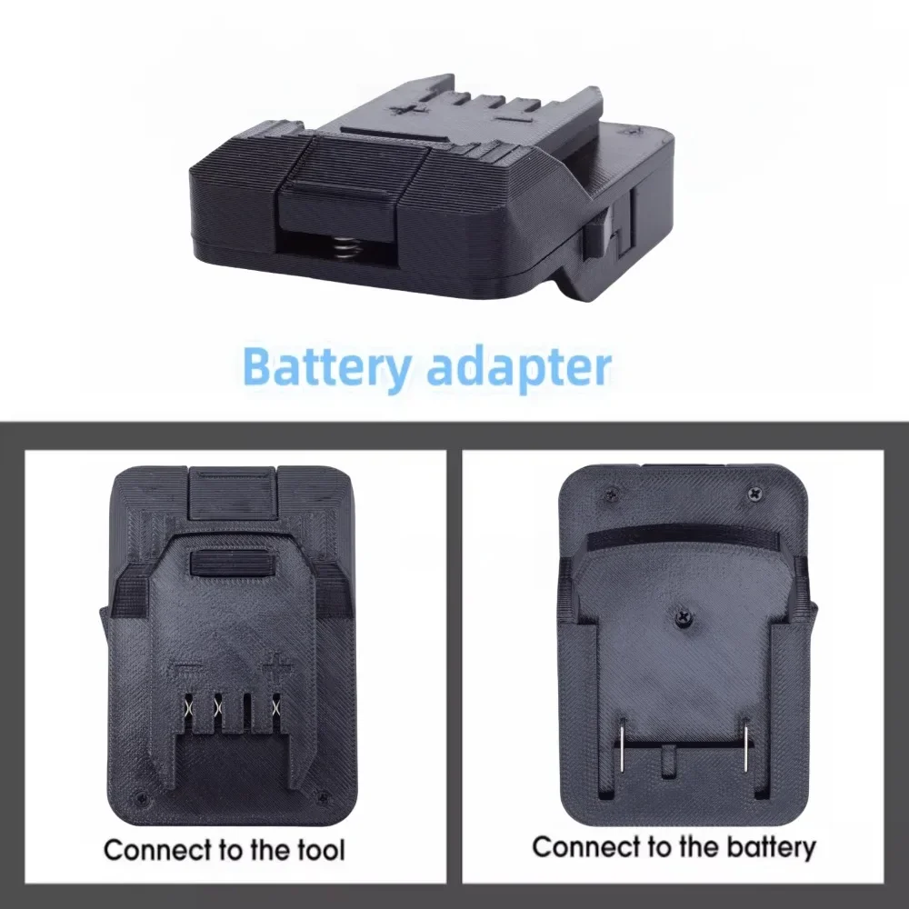 Imagem -06 - Conversor de Bateria de Lítio para Lidl Parkside X20v Team Series Adaptador de Ferramenta sem Fio Metabo 18v Non 18v Hpt Apenas Adaptador