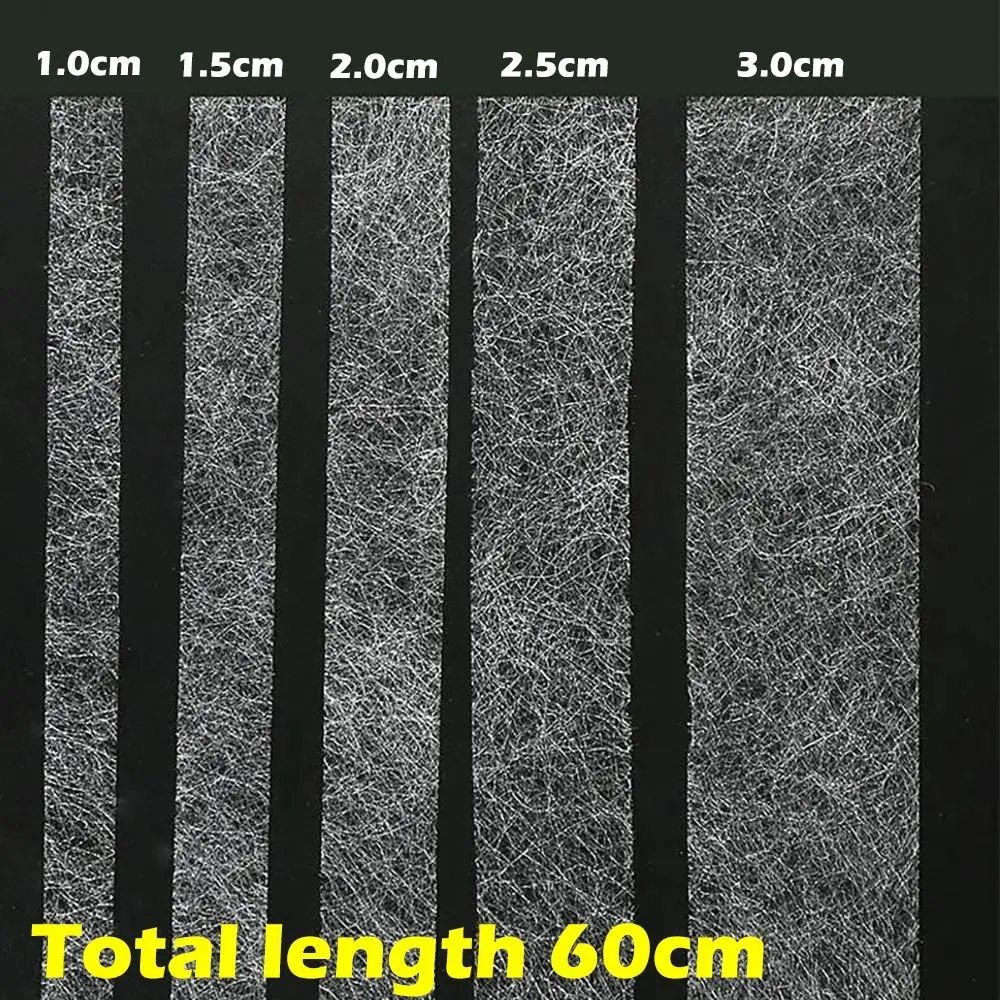 新しい 60 メートル芯地粘着テープ不織布両面縫製芯地 DIY 縫製ツール短縮修理パンツ