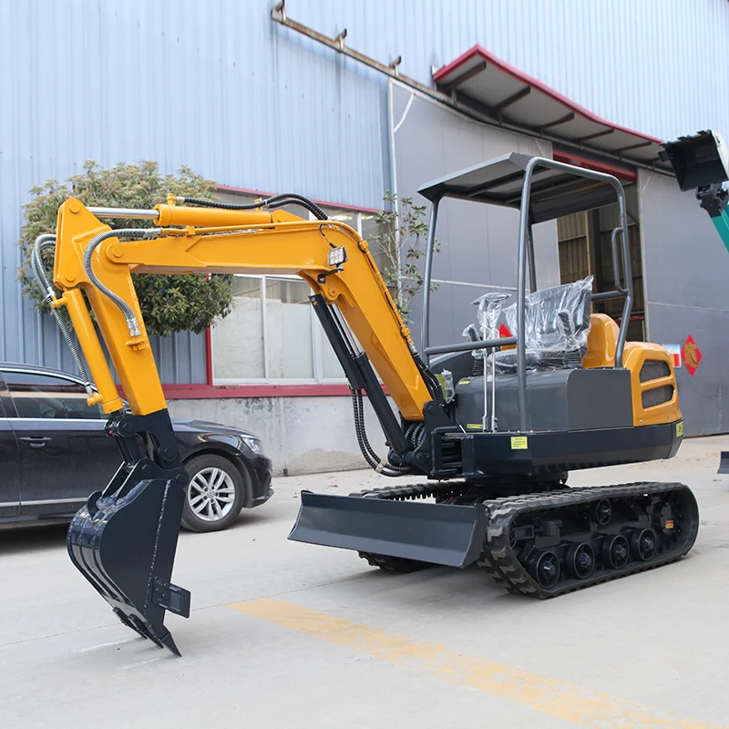 EPA certified safety  excavator joystick excavator seat remote control mini excavator