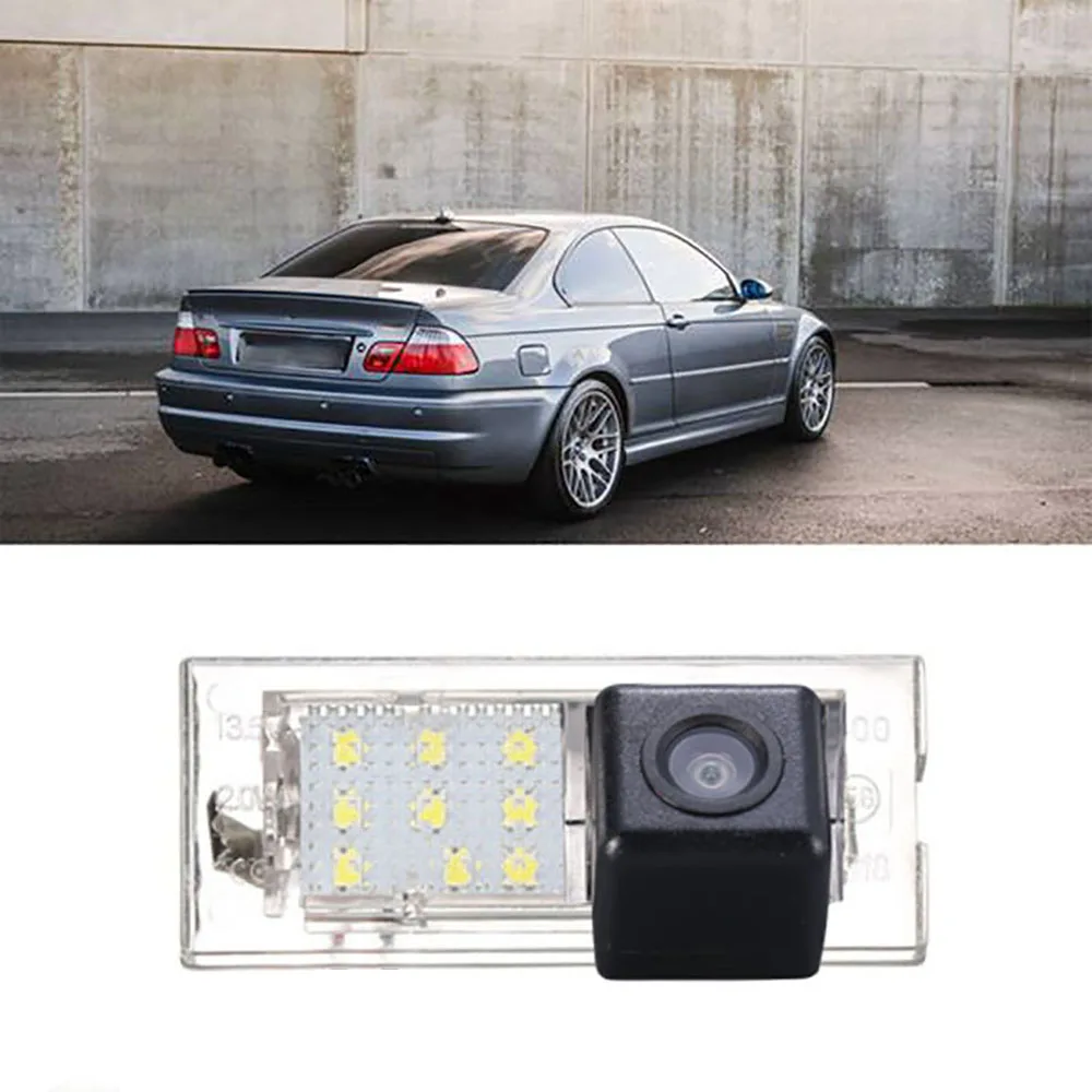 

OEM NO.51 137062293 HD CCD whit LED License plate lamp rear view car camera for BMW X5 E53 Modelle 1999- 2006 BMW X3 E83 2003-10