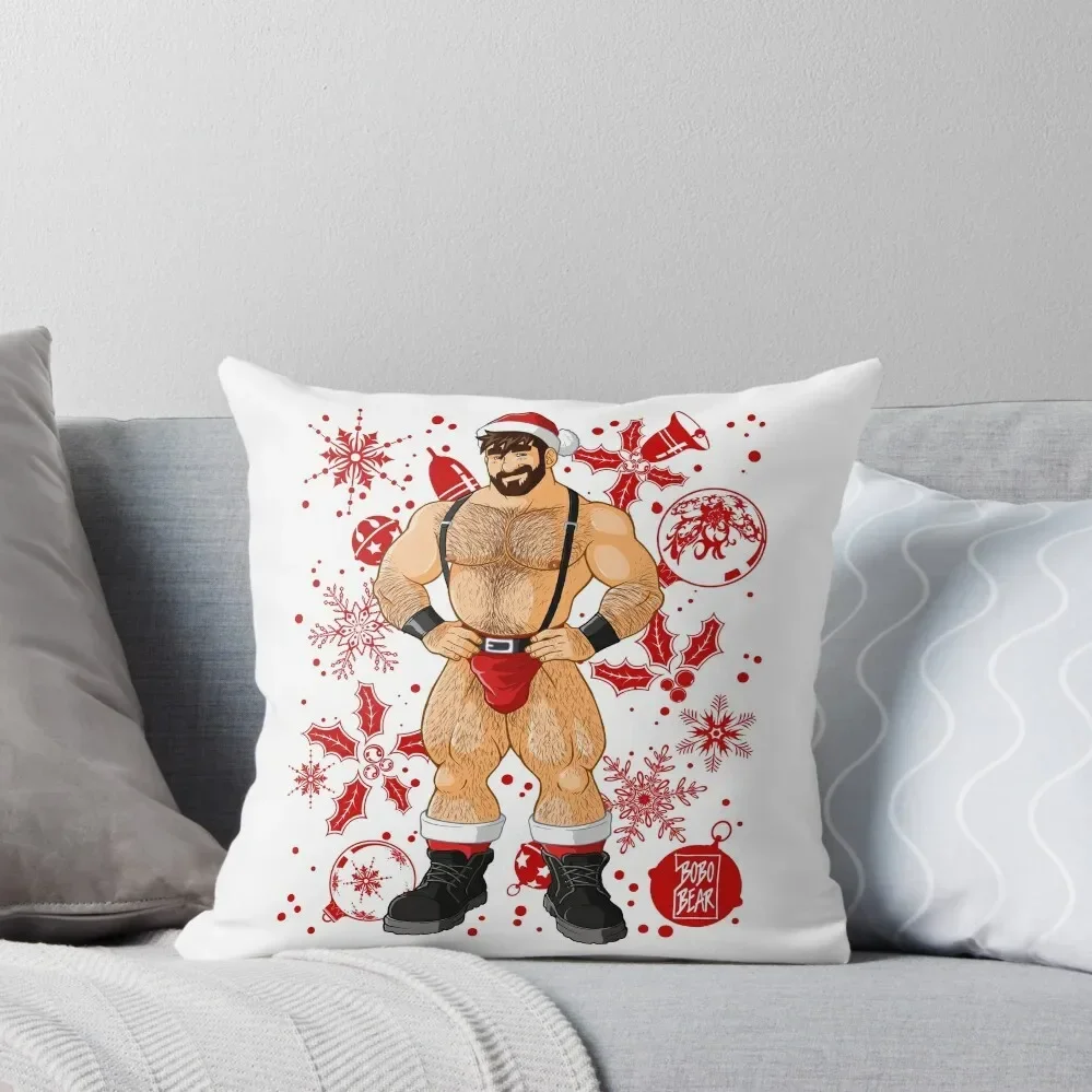 ADAM LIKES SANTA - RED XMAS Throw Pillow Cushions Cushions For Children Luxury Sofa Cushions Cushion Cover Set pillow