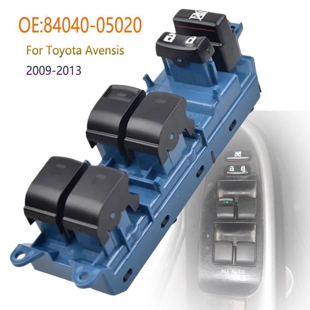 

Car Accessories for Toyota Avensis 2009 2010 2011 2012 2013 Front Left Electric Master Window Switch Lifter Control Button Parts