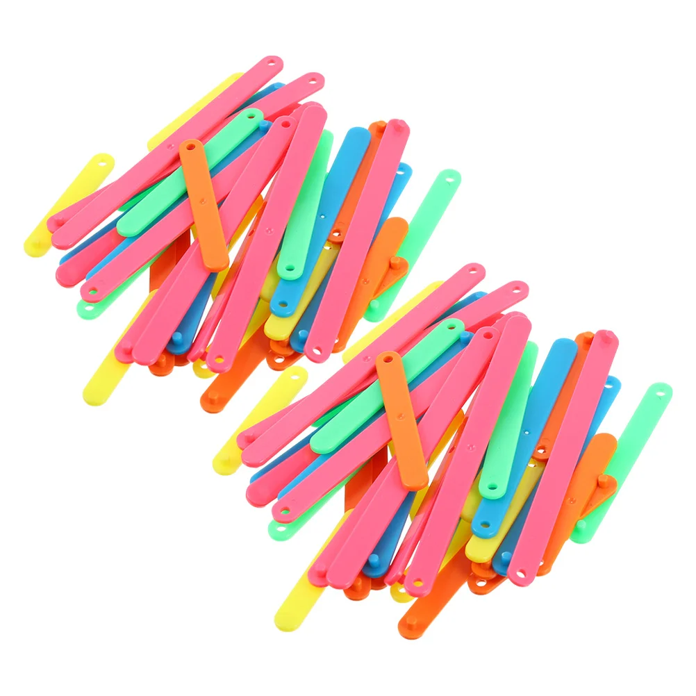 100Pcs Geometric Construction Sticks Creative Math Manipulatives for Classroom Home Early Learning Geometry Shapes Angles