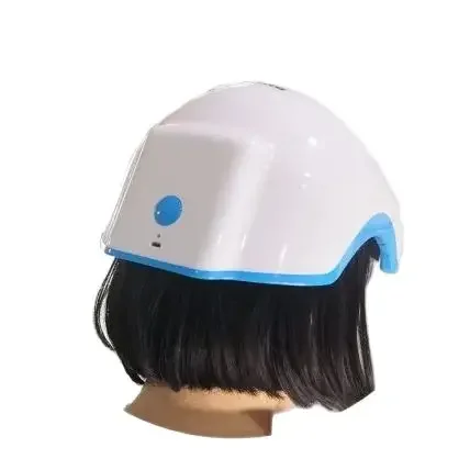 

Hair Growth Cap LED Red Light Therapy Devices Anti Hair Loss Anxiety Stress Relief Head Pain Hat Scalp Relax Massager Helmet