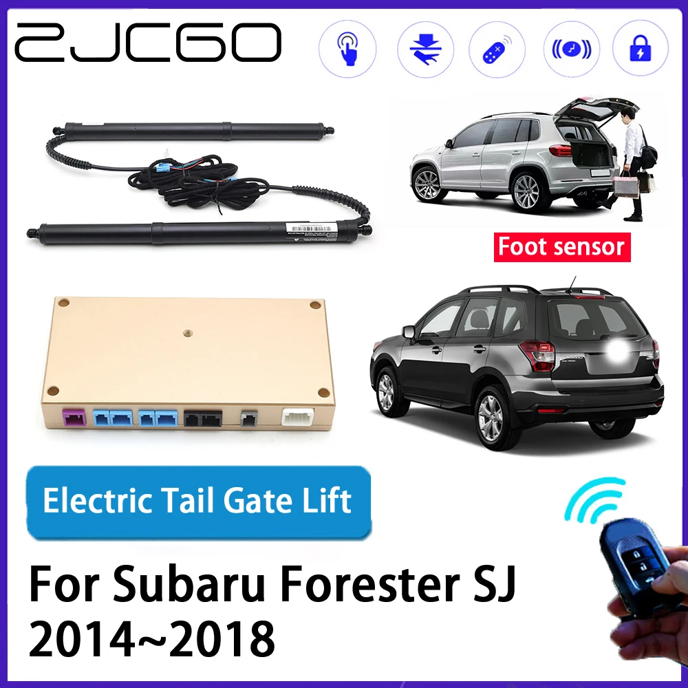 

ZJCGO Car Auto Trunk intelligent Electric Tail Gate Lift Automatic Tailgate Opener for Subaru Forester SJ 2014~2018