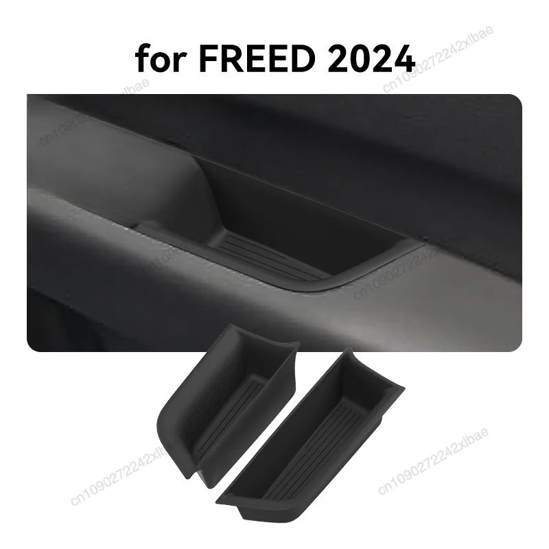 Door Handle Storage Box Non-slip Organizer Tray Waterproof Anti-rattle Perfect Auto Interior Accessories For Honda Freed 2024