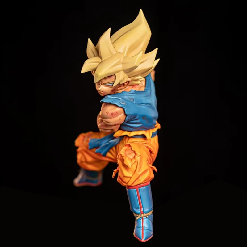 Dragon Ball Z Kamehameha Son Goku Figure Super Saiyan Kakarotto 22CM PVC Action Figures Model Dolls Toys for Children Gifts