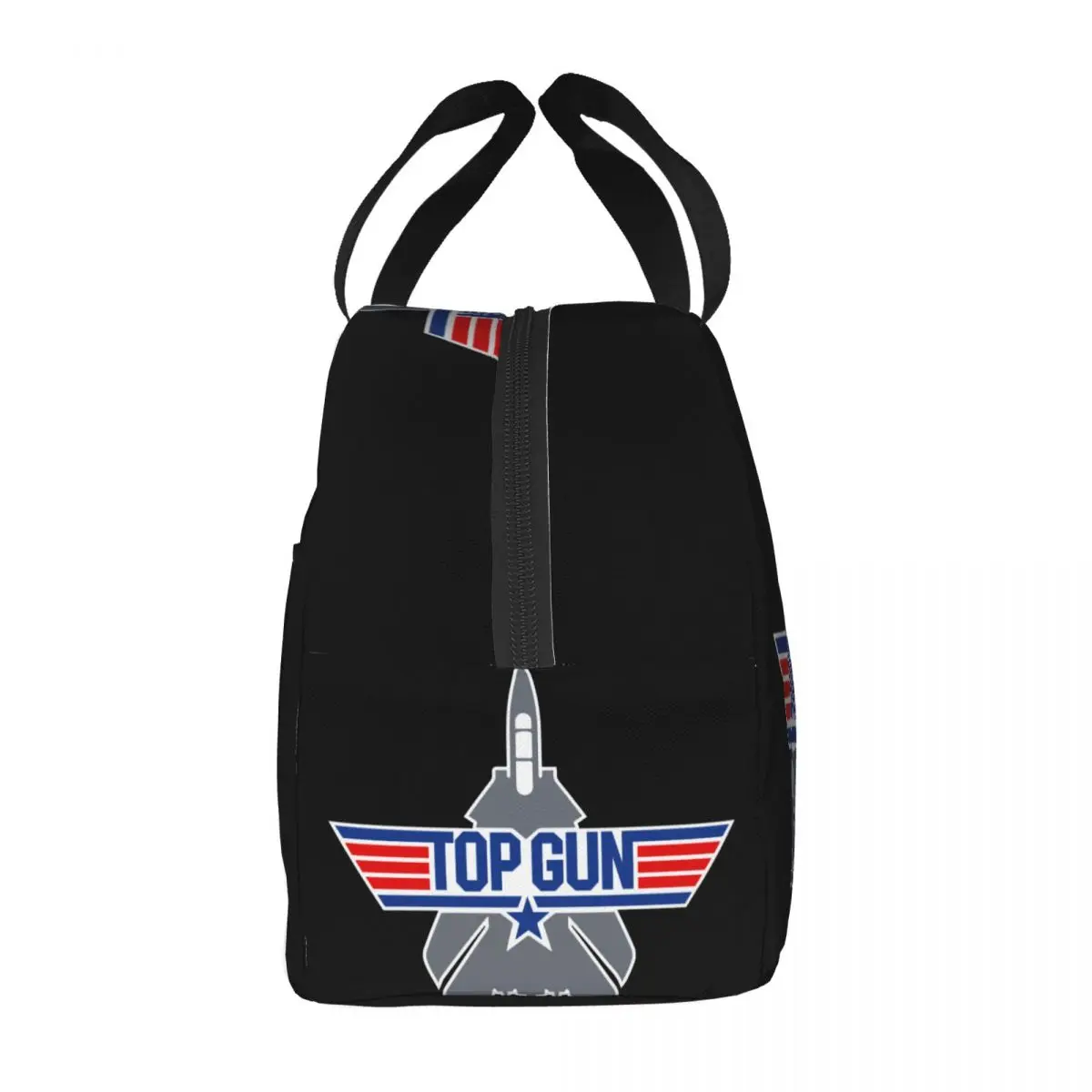 Fighter Jets Top Gun Resuable Lunch Box for Women Maverick Tom Cruise Film Thermal Cooler Food Insulated Lunch Bag Office Work