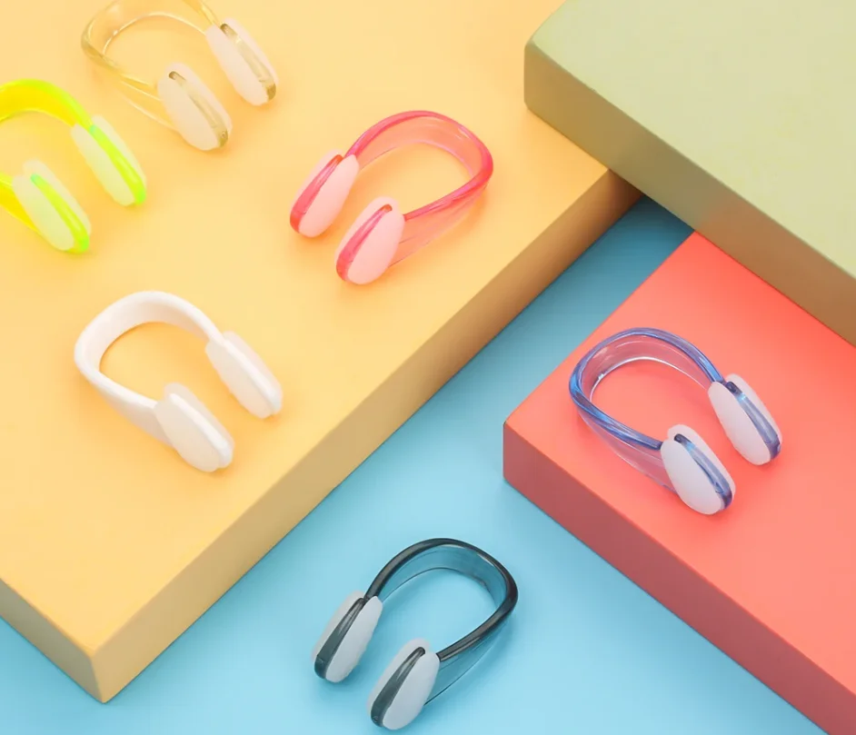 4PCS Kleine Größe Silikon Weiche Schwimmen Nase Clip Schwimmen Ohrstöpsel Pool Wasserdichte Ohrstöpsel Anzug Zubehör Für Erwachsene Kinder – Detail 8