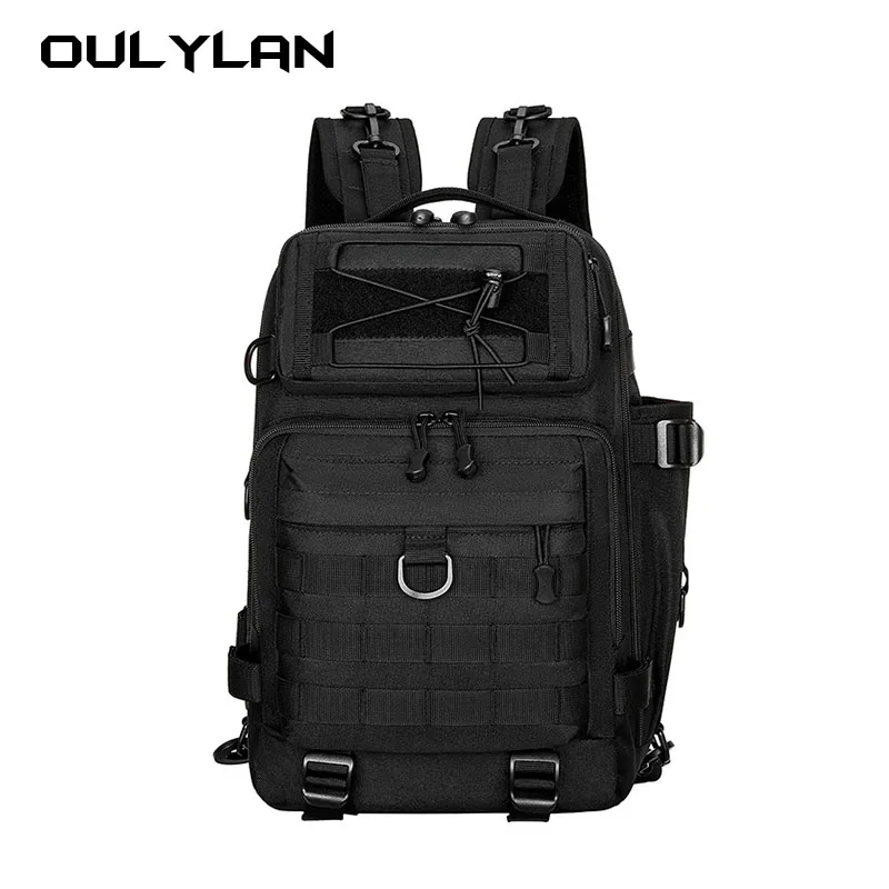 20L Fishing Bag Men Tactical Assault Backpacks Molle for Outdoor Hiking Camping Hunting Rucksack Pack Sling Bag