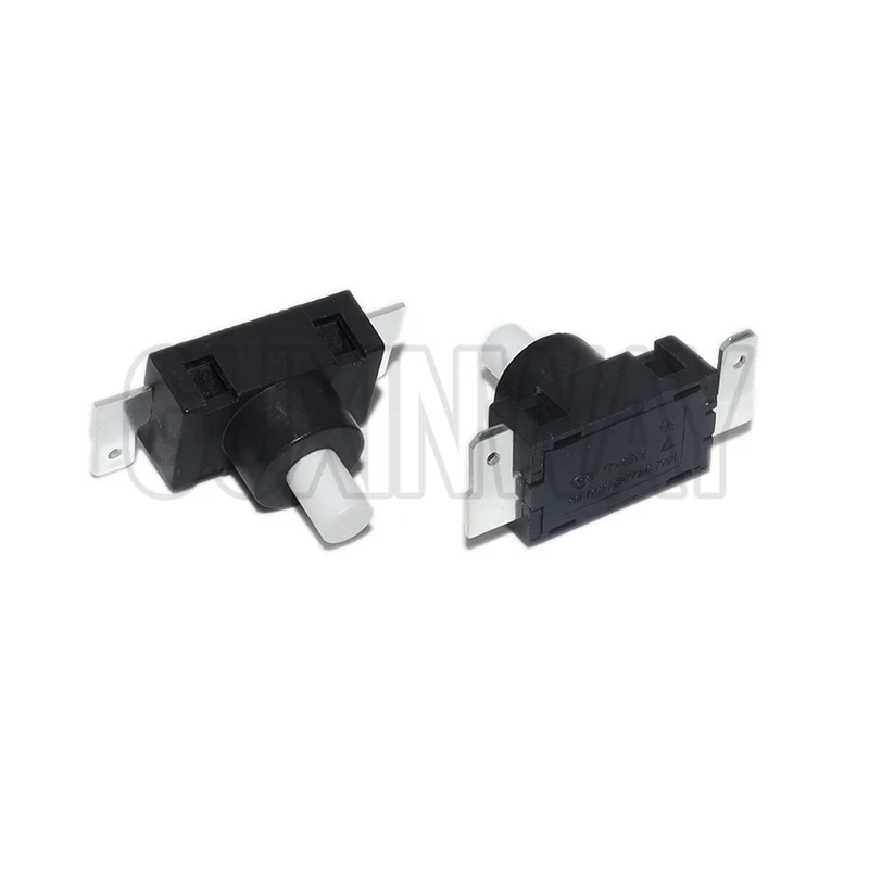 2pcs KAN-J4 Power Button Switch YT-2513-F Vacuum Cleaner Switch Accessories Cleaner Switch