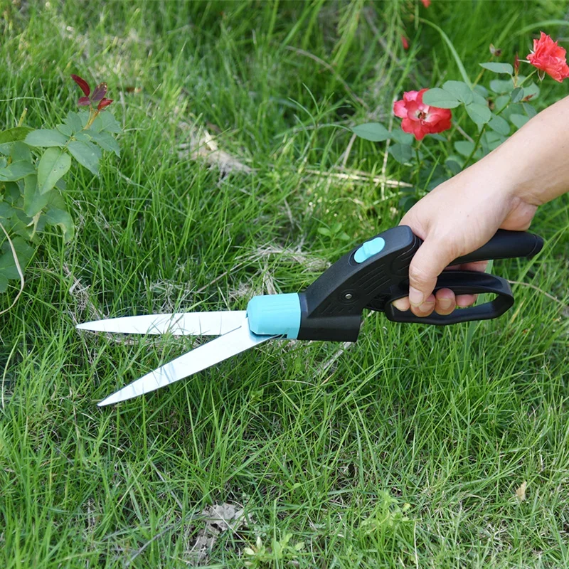 Factory Wholesale Stainless Steel Pruner Single Handled Garden Grass Shears Pruning Scissor