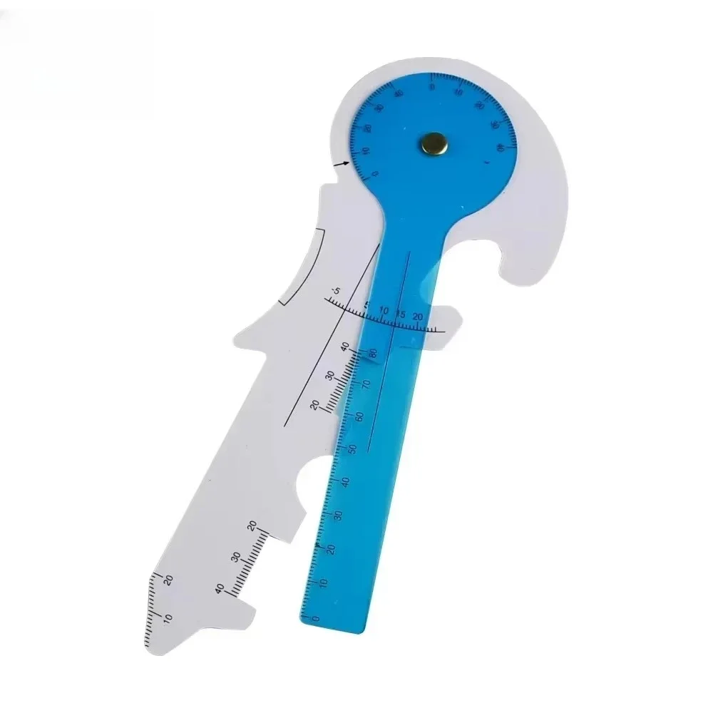 PR015 Multifunctional Eyeglasses Accessories Set – Frame Measuring Tool + Plastic PD Ruler Optical Instruments