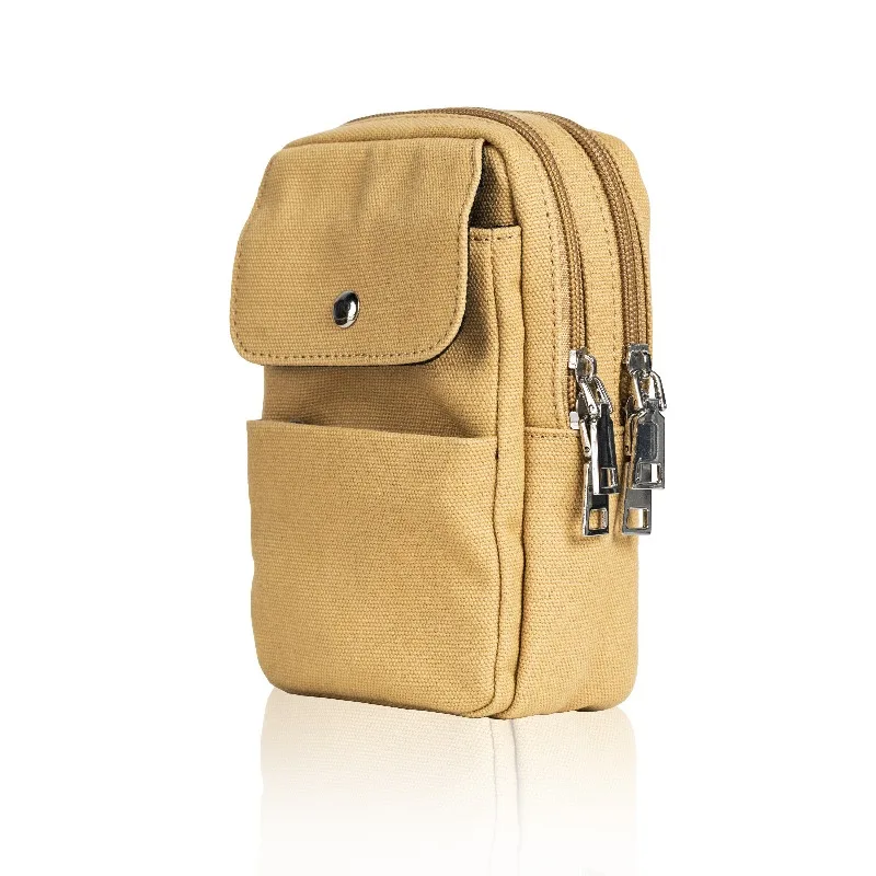 FiiO NEST-EDC Bird Nest Storage Bag Double Zipper Layered Design Outdoor Portable Mp3 Storage Bag with Shoulder Strap view 3