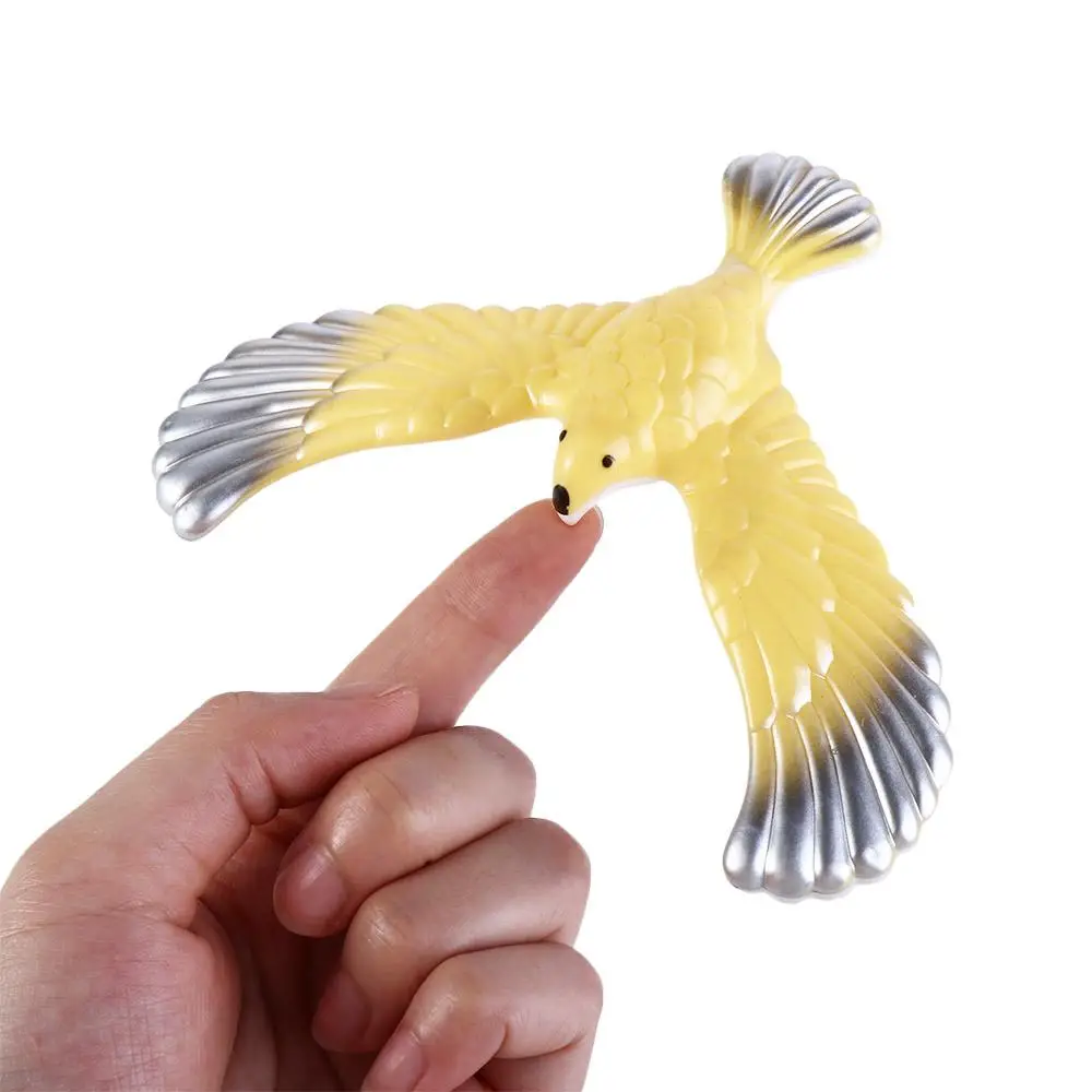 Regalo Keep Balance Learning Gag Toy Figure Decoration Balanced Eagle Bird Toys Magic mantenere Balance Desktop Ornaments