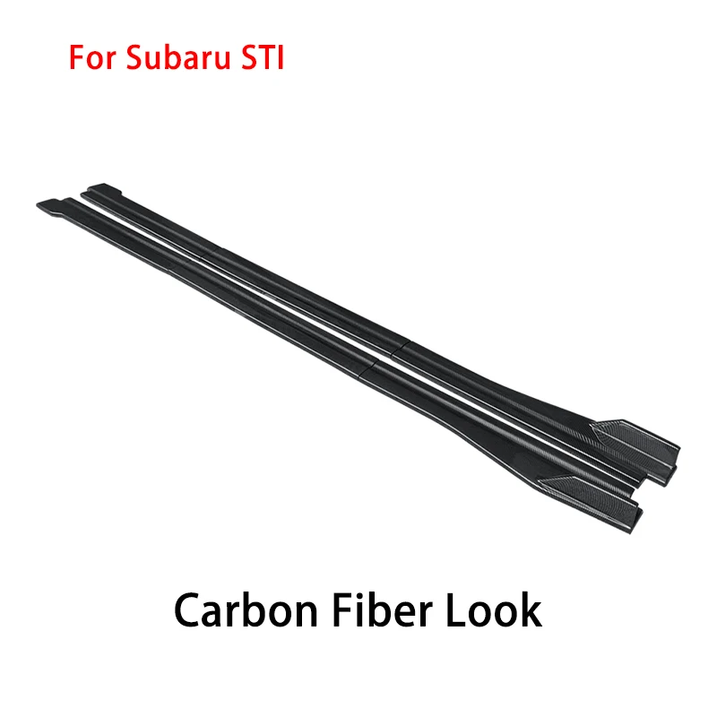 Voor Subaru Impreza WRX Sti S204 Auto Exterieur Anti-Collision Accessoire Side Rokken Extensions Bumper Deur Lip Splitters Winglet