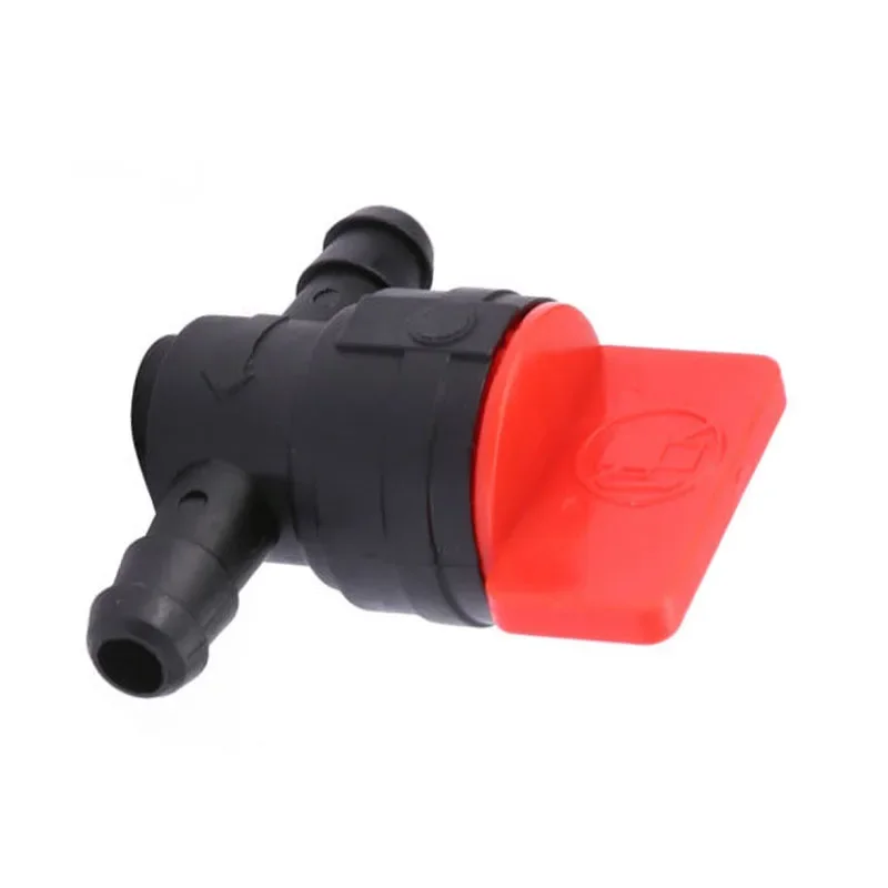 For Motorcycle Fuel System Shut Off Valve 1/4 Inch Inline Straight Petcock Fits Standard 1/4 Inch ID Fuel Tubing