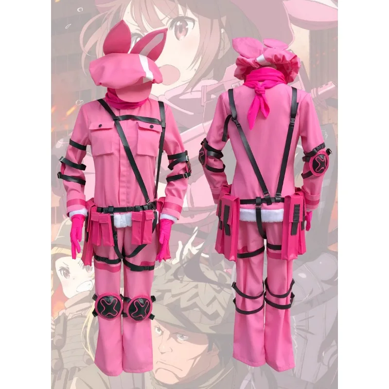 

Fulujiacos Anime Sword Art Online Alternative GGO Cosplay Gun Gale Online Llenn Cosplay Costume