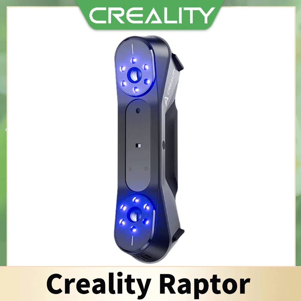 Creality 3D Scanner CR-Scan Raptor - Multiple-line Blue NIR with 0.02mm Accuracy 60FPS Anti-Shake Tracking 24Bit Color Scanner
