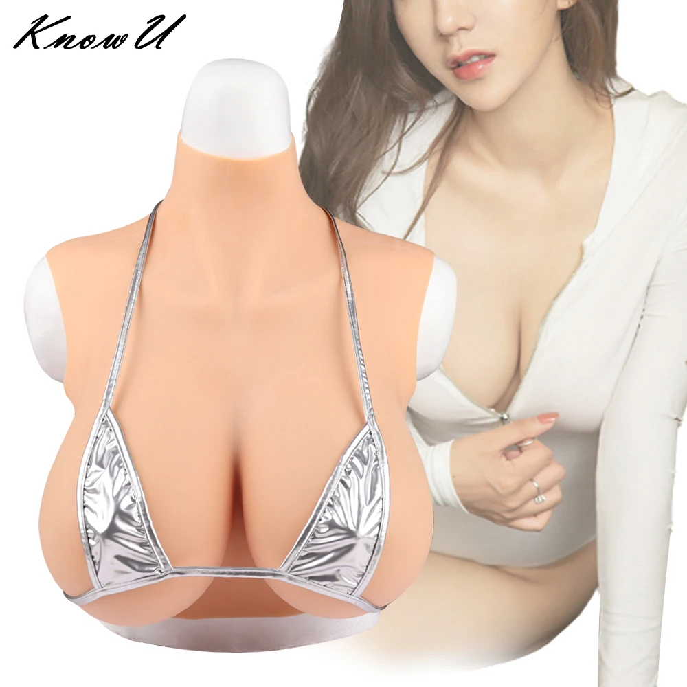 

KnowU - Ultra Thin Ultra Light Fake Breasts, Big Breast Women, Silicone Breasts, Transgender, Drag Queen, Breast Shaking,Cosplay