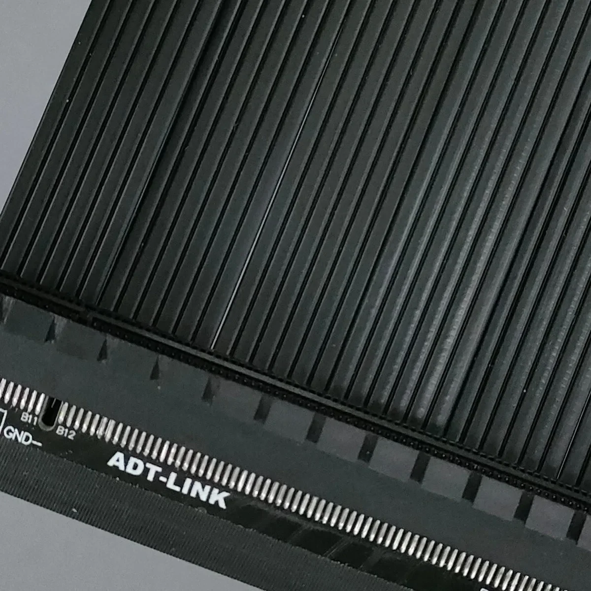 Cabo de extensão para placa gráfica ADT PCIE 4.0x16, ATX, 90 ° de alta velocidade, cabo softbar para caixa de computador