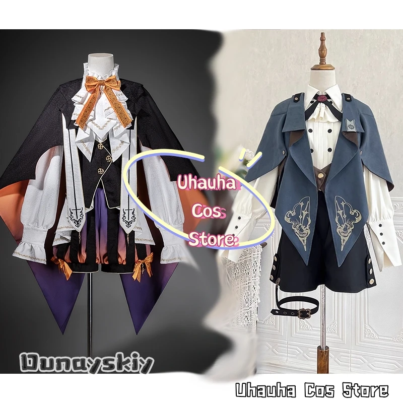 

Halloween Carnival Night Little Devil Cosplay Costume Uhauha Cos@Lolita Dress Up Waistcoat Shorts Girl Uniform Carnival Disguise