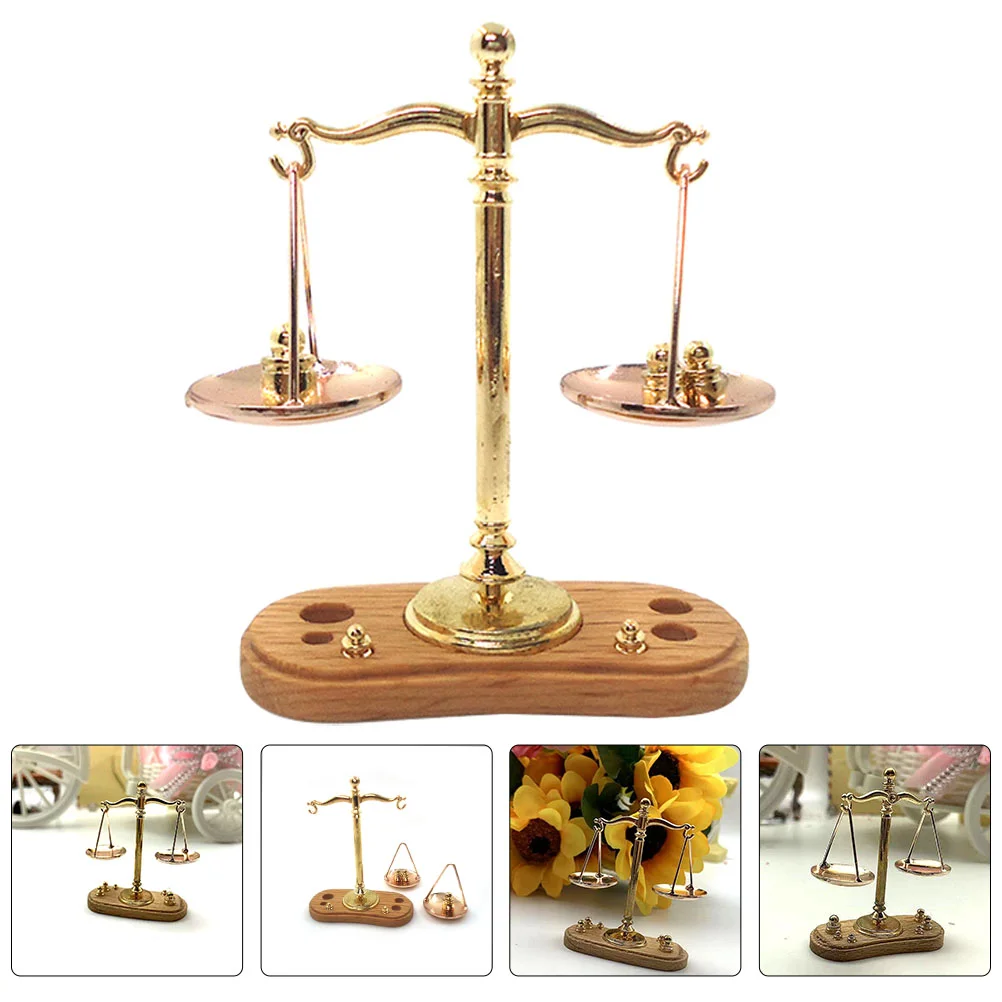 

Decorations Simulation Balance Child Miniatures Miniture House Assesseries Metal