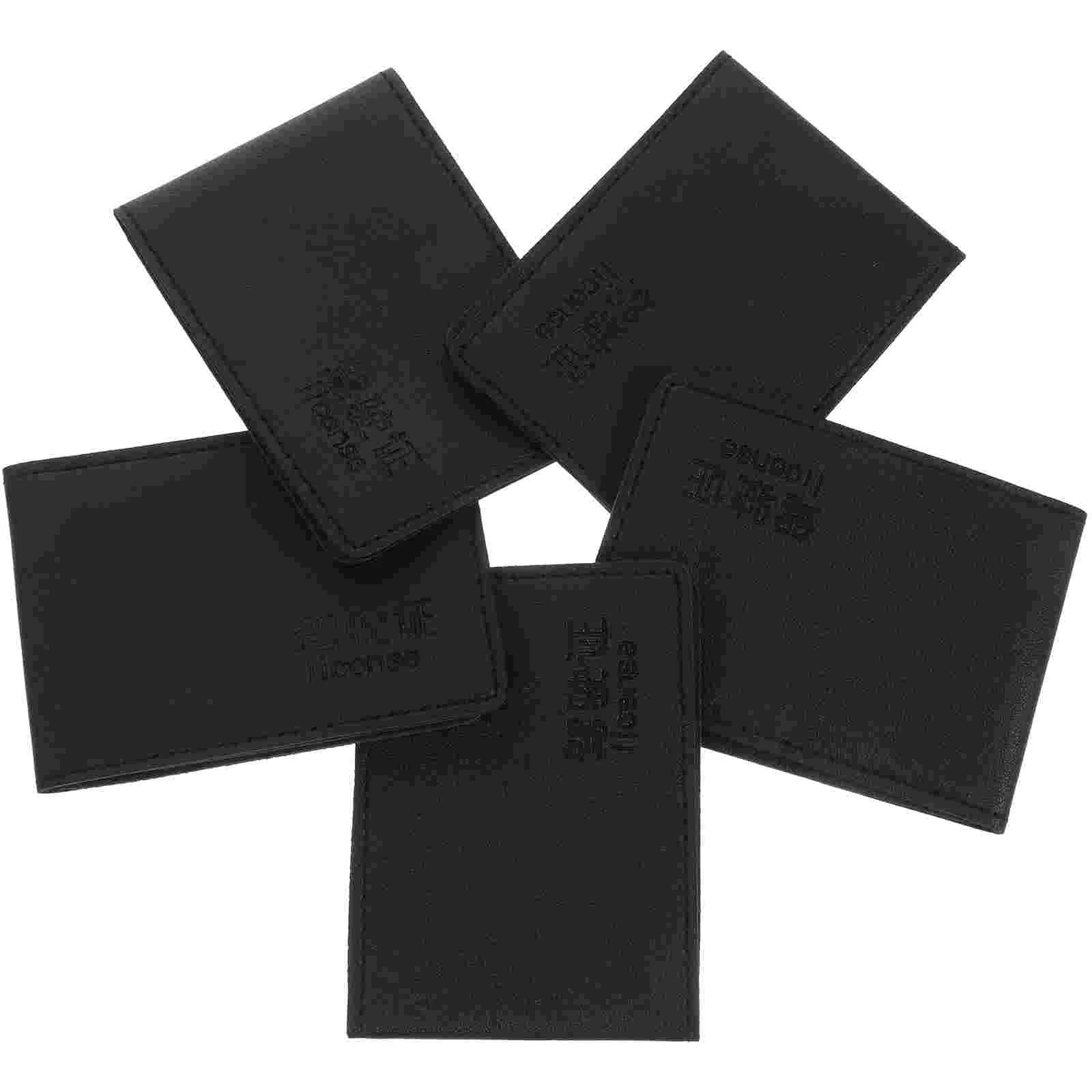 5 Pcs Driver's License Set Handheld Wallet Credit Holder ID Card Gift Insurance Pu Registration