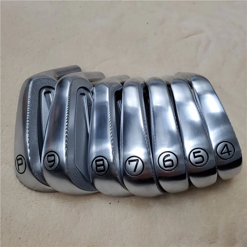 Golf irons PC003 Irons Forged Golf Club Set Silver Heads Iron Set(4,5,6,7,8,9,P)7pcs  Men Expert pro golf iron Set