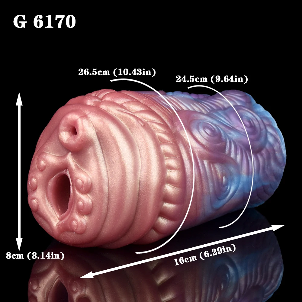 GEEBA Fantasy Dragon Masturbator For Men Silicone Intimate Pocket Pussy Stroker Realistic Vagina Adult Sex Toys Penis Onahole