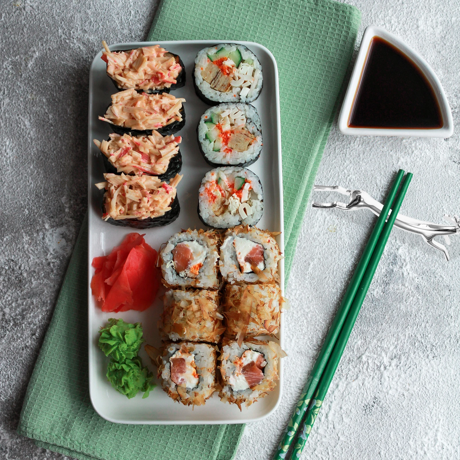 

4Pcs Alloy Chopstick Holders Functional Cutlery Storage Stands Small Lightweight Home Kitchen Organization Fawn-Shaped Table