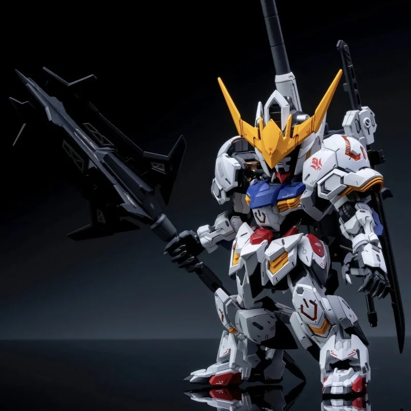 Gaogao Mgsd Iron-Blooded Orphans Anime Figure Barbatos Action Figure 2024 New Ko Mecha Statue Model Toys Children Birthday Gifts