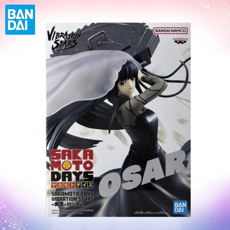 

Оригинальная модель Banpresto, коллекции, подарки, вибрационные звезды, Сакамото Days, 17 см, фигурка Осараги II, аниме-фигурка, игрушки WB