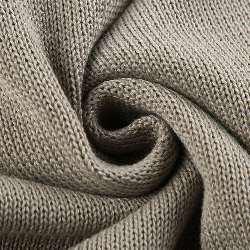 ลําลองหลวม S บรรเทาถักเสื้อกันหนาวหมวกผู้หญิงคําถักฤดูใบไม้ร่วงฤดูหนาวคลุมด้วยผ้าชุดถนนสูงคลุมด้วยผ้าเสื้อกันหนาวหมวก