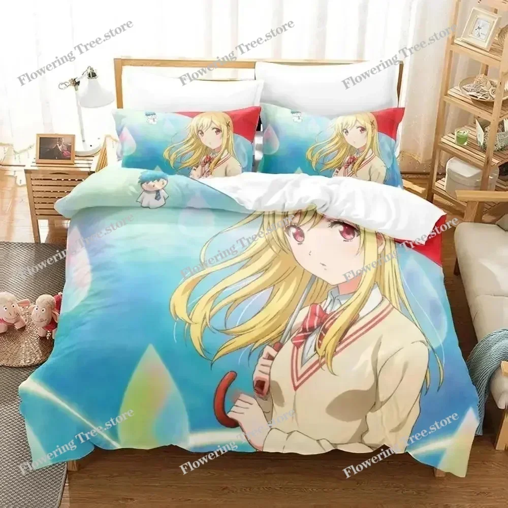 Yamada-kun and the Seven Witches Bedding Set Cartoon Anime three-piece set Adult Kid Bedroom Duvet cover Sets 3D Kawaii Girls029