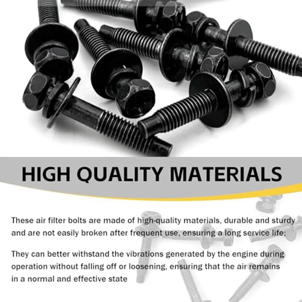 For Accord Air Filter Bolts Air Filter Fasteners Air Filter Fasteners Replacement Complete Fastener Kit Direct OEM Replacement