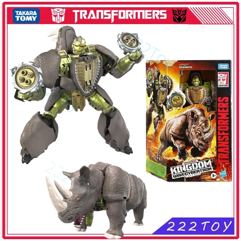 

New Takara Tomy Transformers War For Cybertron:WFC-K27 Voyager Class Rhinox Action Figure Robot Anime Figures Collectible Hobbie