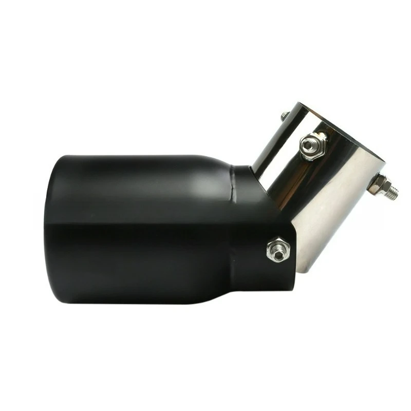 63-89mm Adjustable Stainless Steel Exhaust Tail Tips, Elbow Design Multi - Directional Adjustment, Exhaust Muffler Tail Nozzles