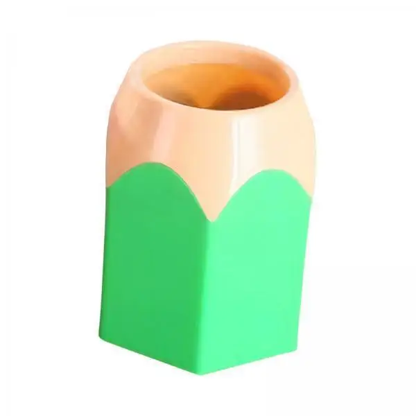 Pencil Tip Pen Holder ABS Desk Organizer Cup Storage Basket for Home Office School Supplies