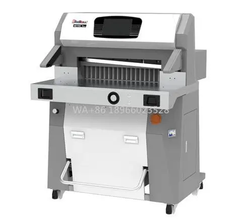 Machine de découpe de papier automatique hydraulique silencieuse Qk-6810Z/coupe-papier/Machine de découpe de papier