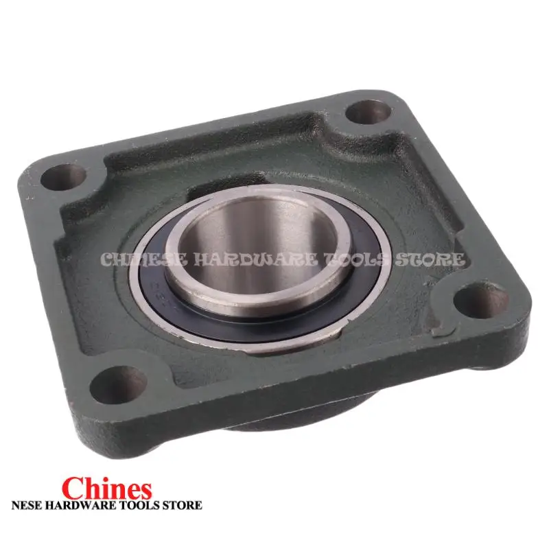 UCF210 شفة مقعد تحمل 50 مللي متر فتحة الحديد الزهر تحمل وحدة تثبيت قفل المسمار