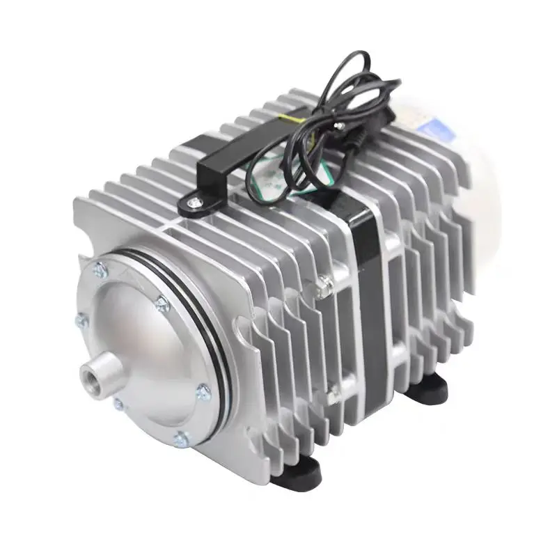 ACO-004 55W Electromagnetic Air Compressor 60L/MIN Portable Koi Fish Tank Bubble Aquarium Air Pump Pond Aerator