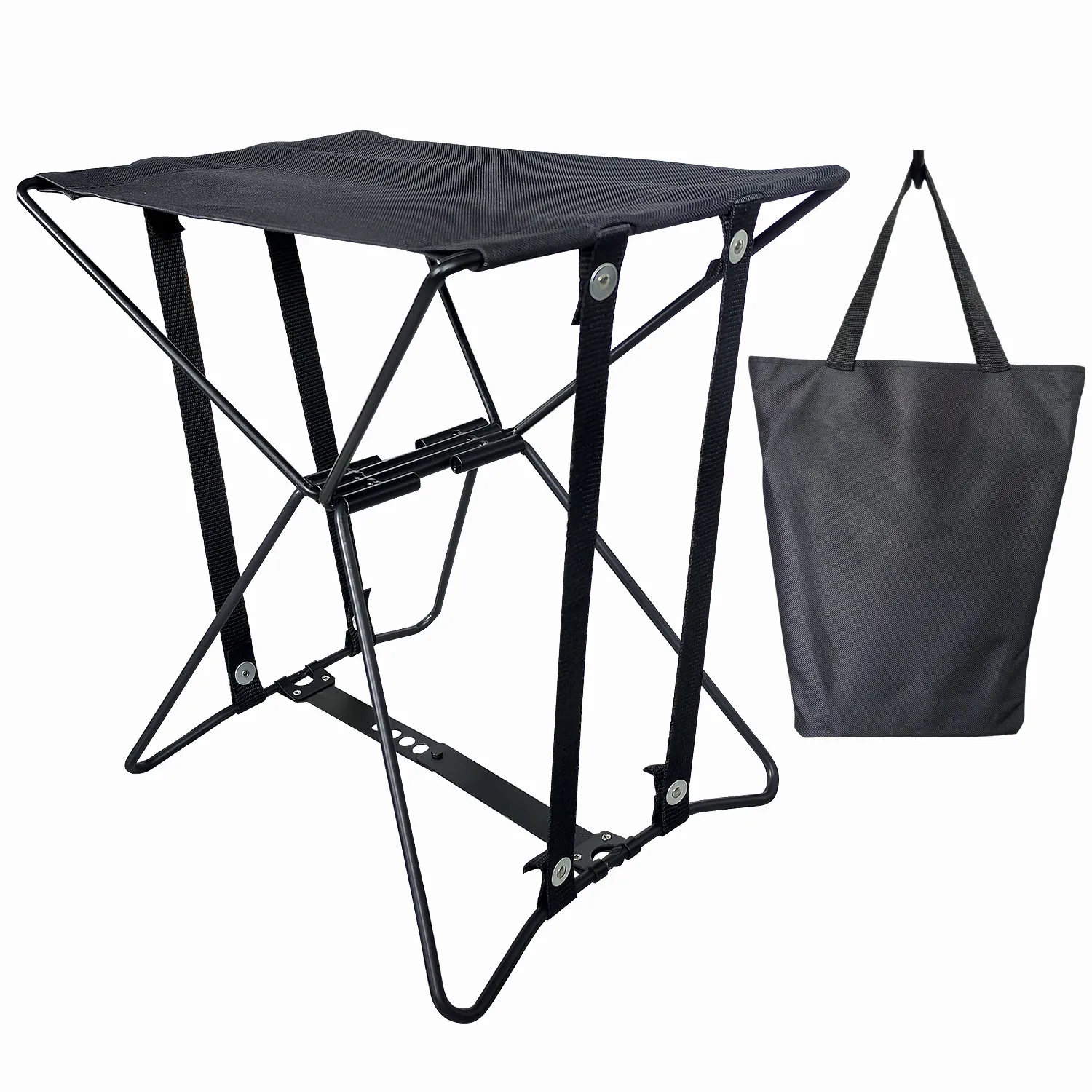 Ultralight Folding Stool Portable Outdoor Folding Chair Pocket Stool Self-driving Picnic Beach Camping Fishing Chair