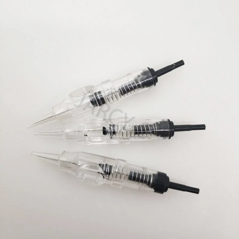 Disposable Tattoo Cartridge Needle Agulhas Easy Click Cartridge Needles Sterilized Microblading Permanent Makeup 1R 3R 5R