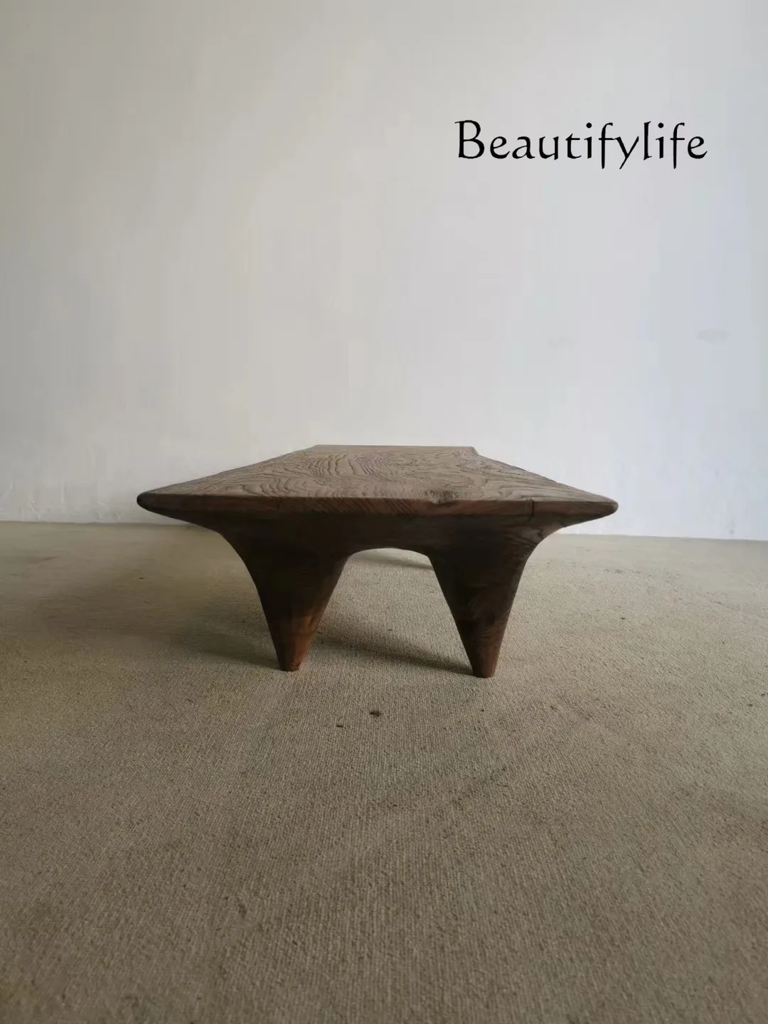 Bed & Breakfast Vintage Solid Wood Tea Table Creative Log Designer Personality Factory Bench