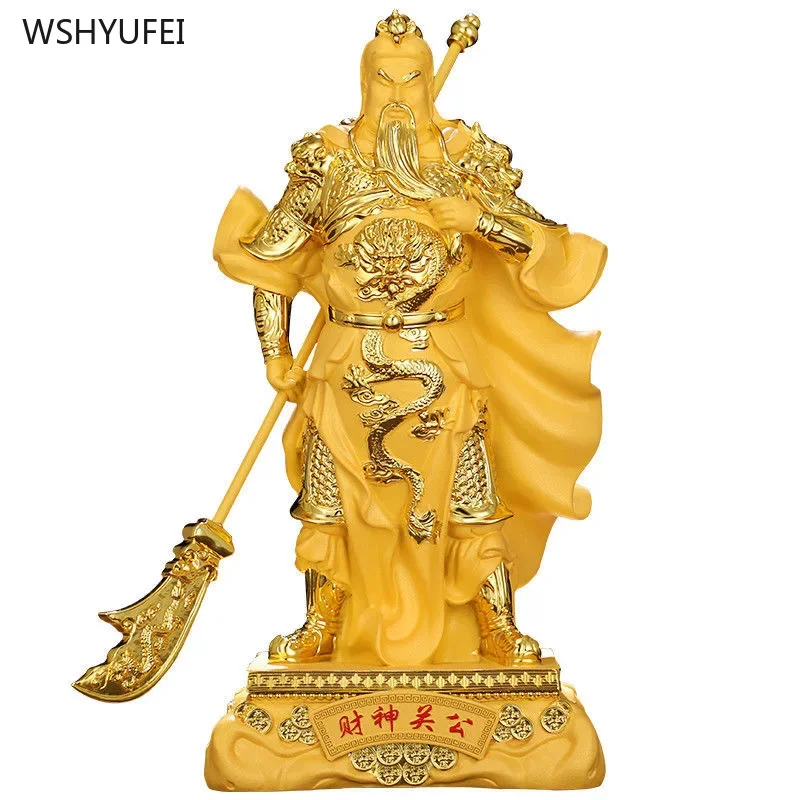 

Guan Gong's ornaments Buddha Statue Sculpture living room office bedroom Home furnishings Feng Shui Accessories Attract wealth