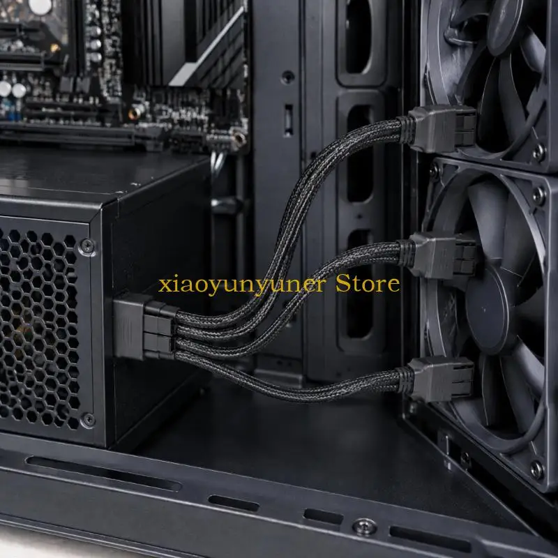 P9JB Fan Power Cable with Push-Fit Ends, No Soldering or Tools Required